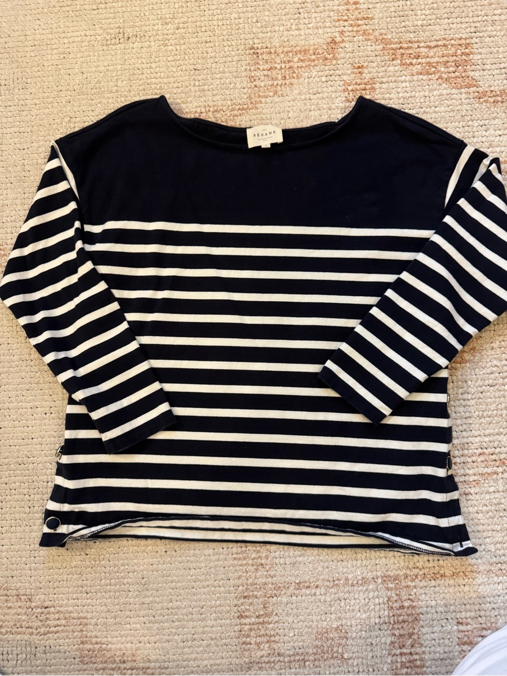 Super chic stripped sezane top